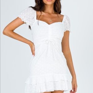 White Princess Polly Dress